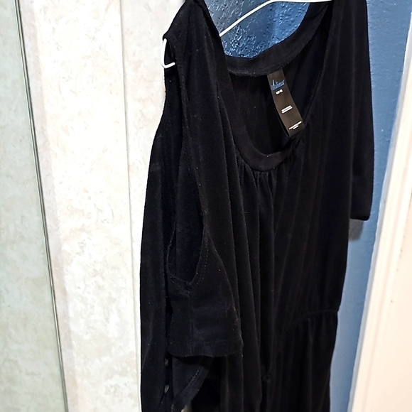 Catalina swim coverup drawstring Waist Short Open Sleeve Roomy Medium..EUC - Picture 5 of 9